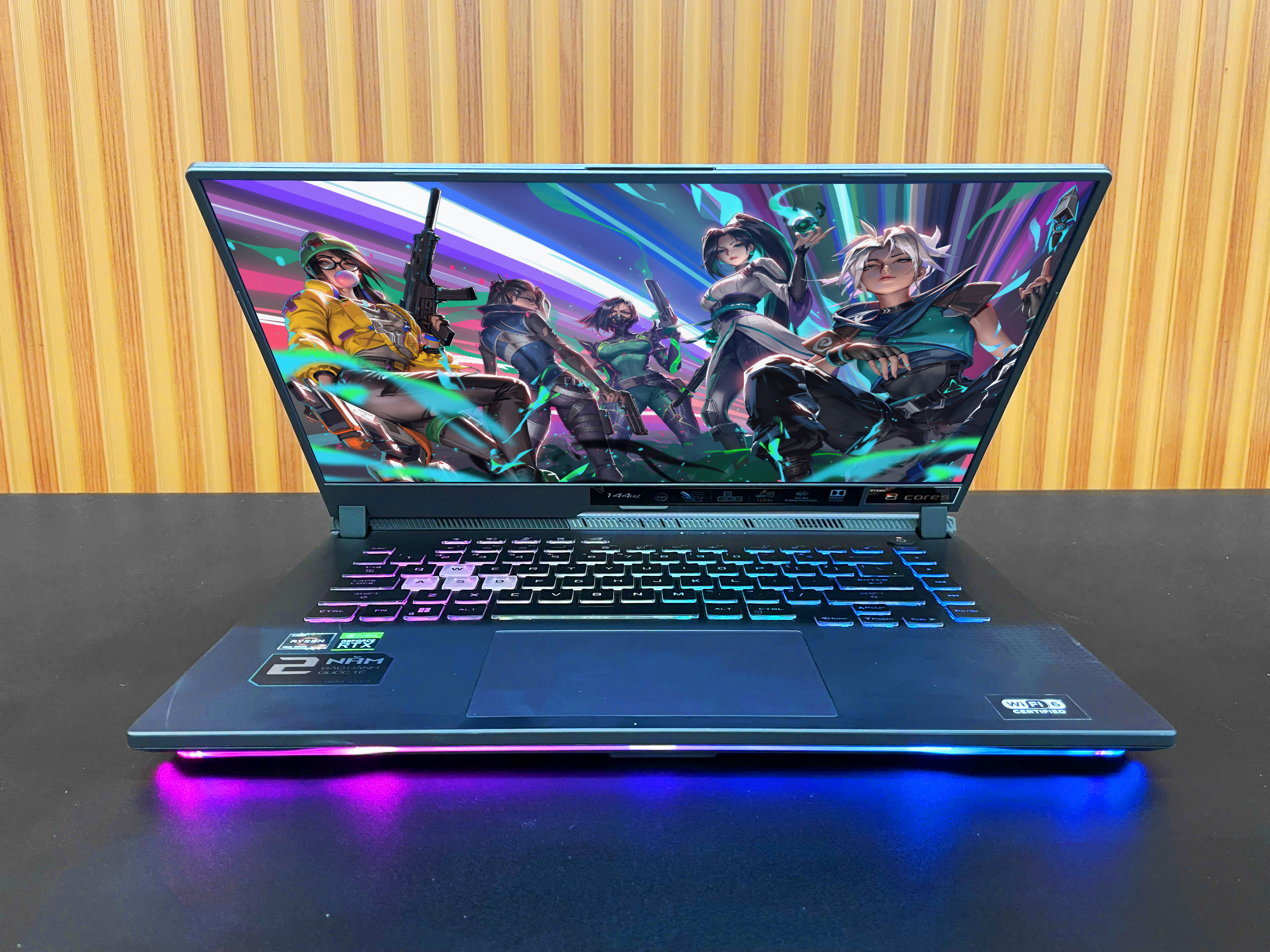 Laptop Gaming Asus ROG Strix G15 - 15.6" IPS 144Hz / Ryzen 7 4800H / RTX 3050 Ti / 16G / 512G (2nd)